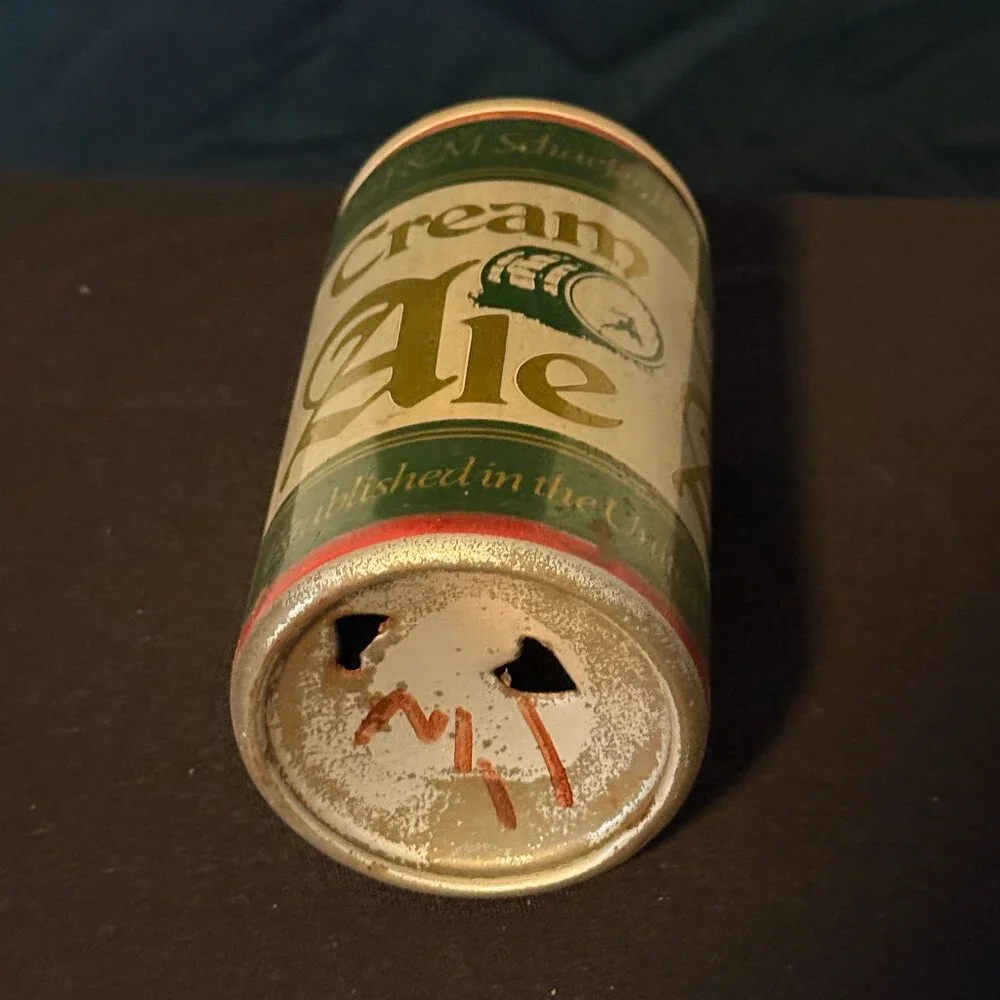 Schaefer Brewing Co. Cream Ale vintage beer can